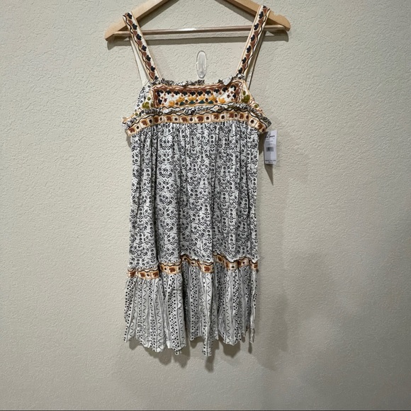 NWT Free People Boarderline Tank Linen Blend Dress - Picture 7 of 10